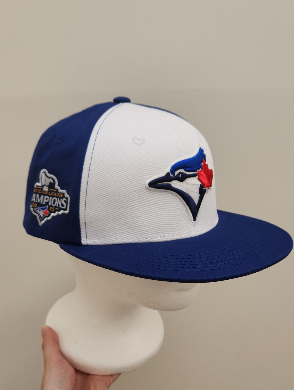 Toronto Blue Jays White and Blue Snapback Hat Giveaway